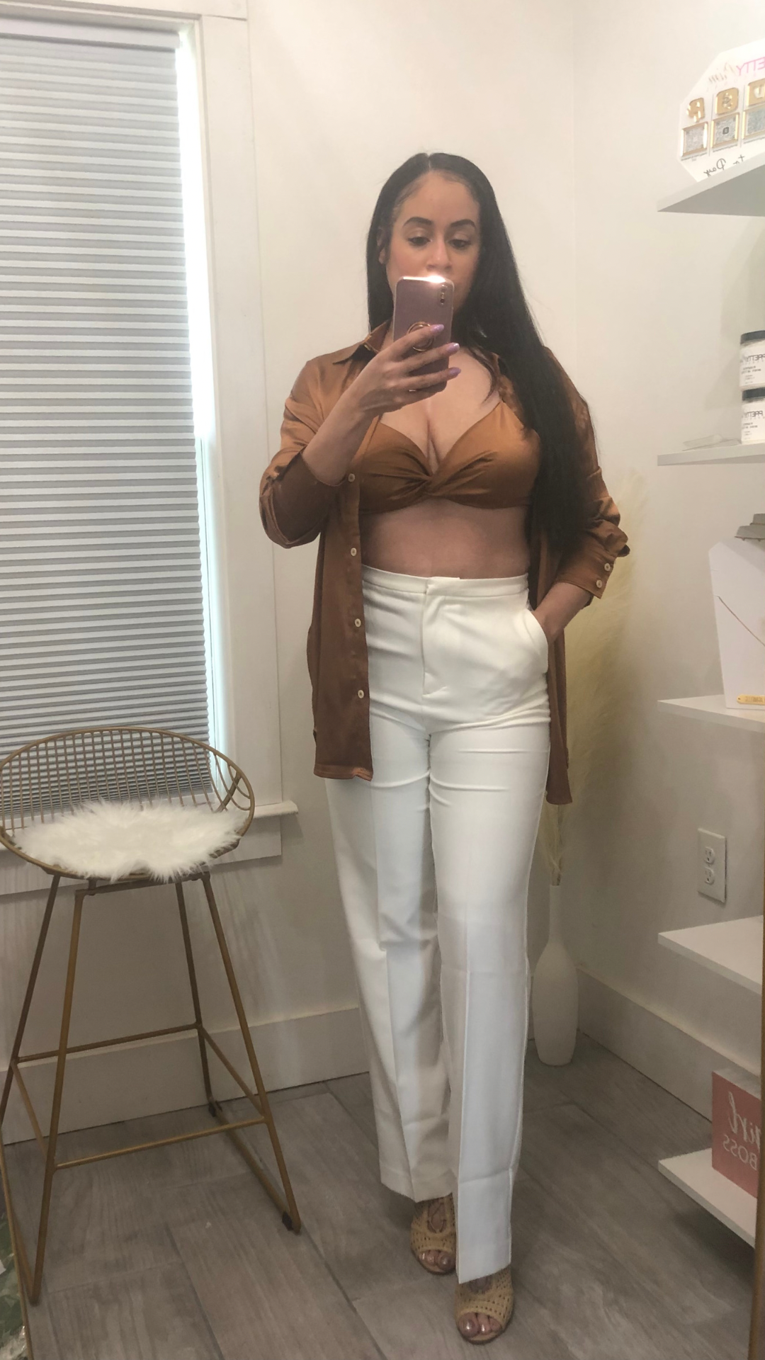 Ivory Dress Pants Pretty, Prim & Personal Ivory Dress Pants Pretty, Prim & Personal
